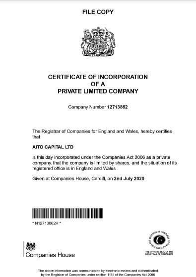 Certificate 2